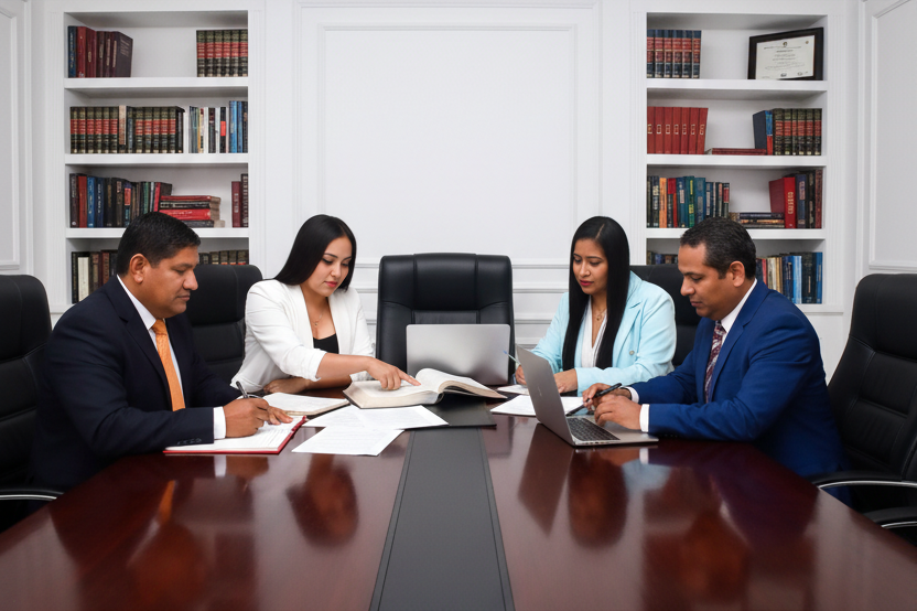 Oficinas modernas del Estudio Jurídico Castro Reyes & Cañizares en Guayaquil, Ecuador - Ambiente profesional para consultoría legal