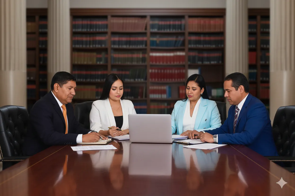 Oficinas modernas del Estudio Jurídico Castro Reyes & Cañizares en Guayaquil, Ecuador - Ambiente profesional para consultoría legal