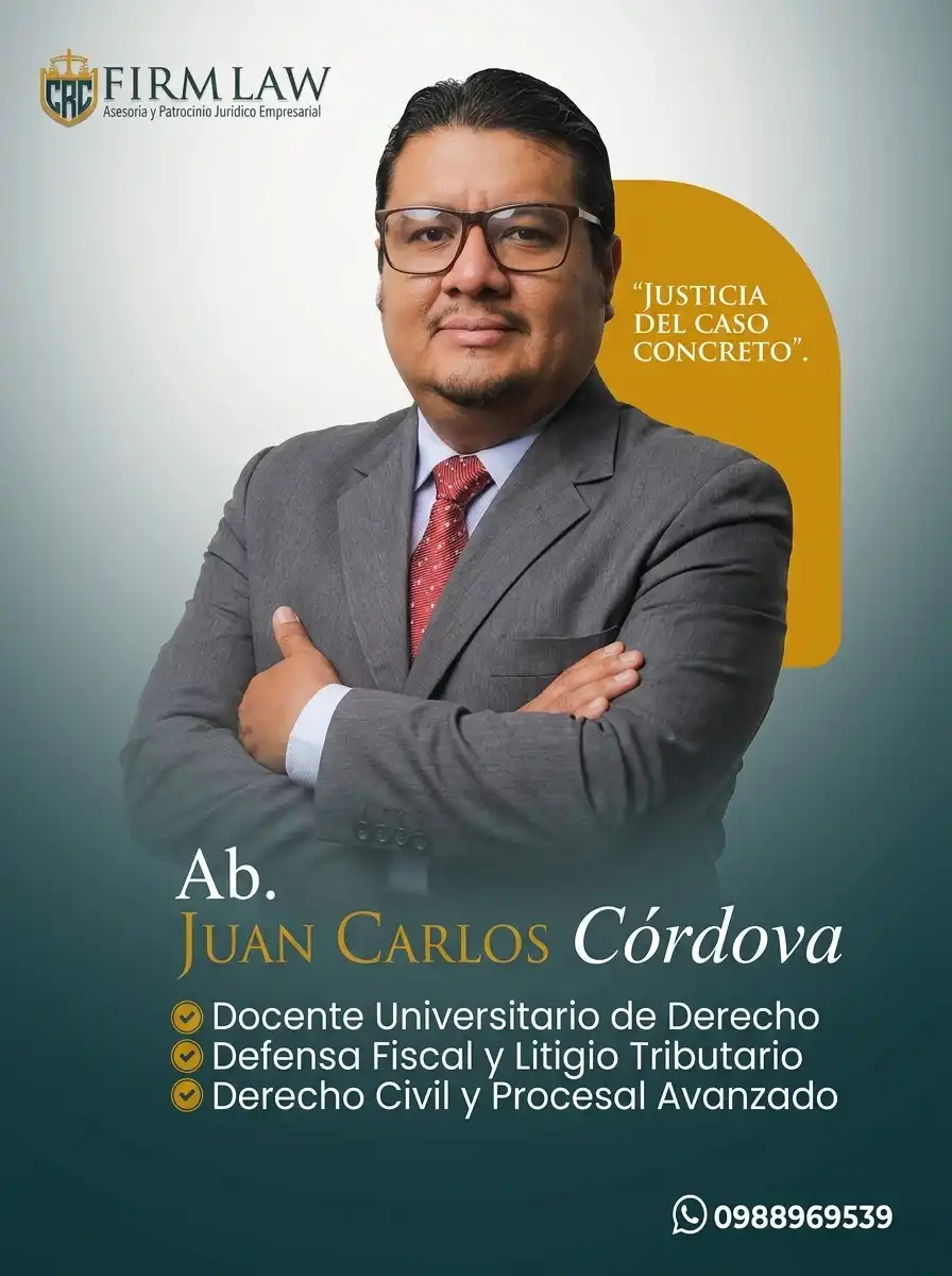 Ab. Juan Carlos Córdova - Asociado