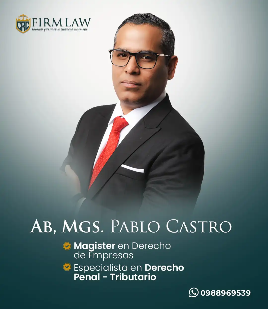 Ab. Pablo Castro Sánchez - Socio Director